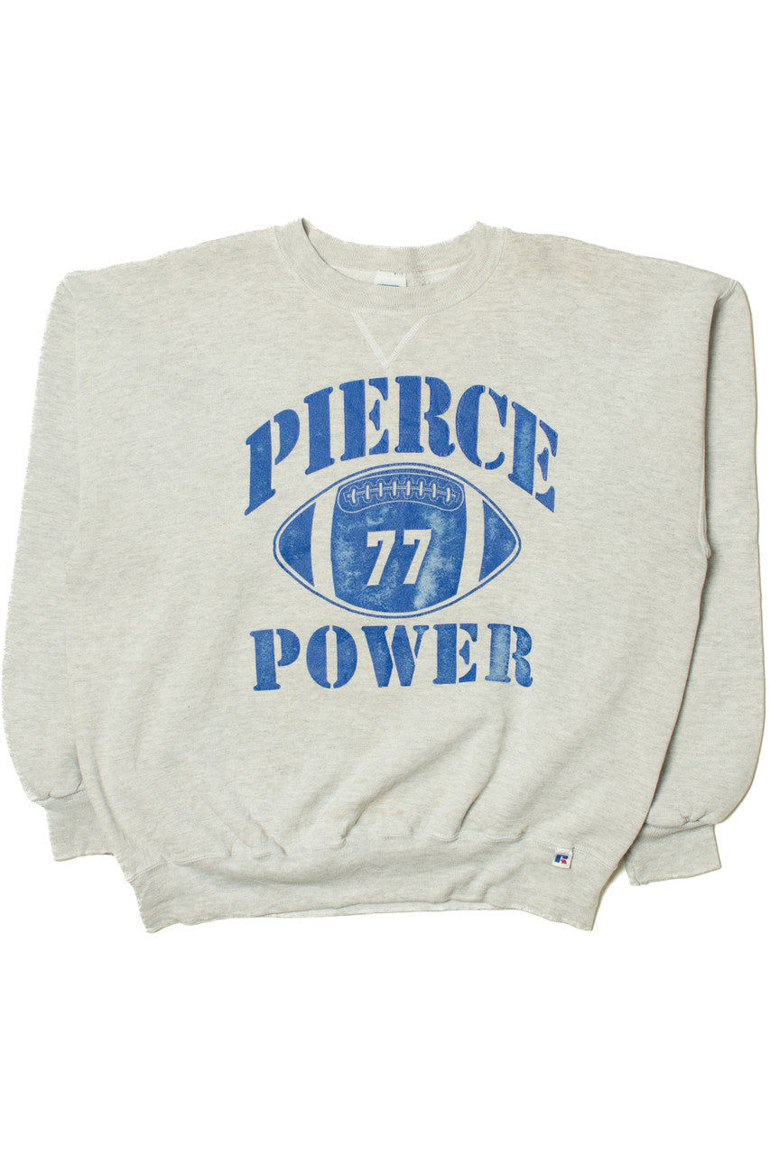 Vintage Pierce Power Football Russell Athletic Sweatshirt