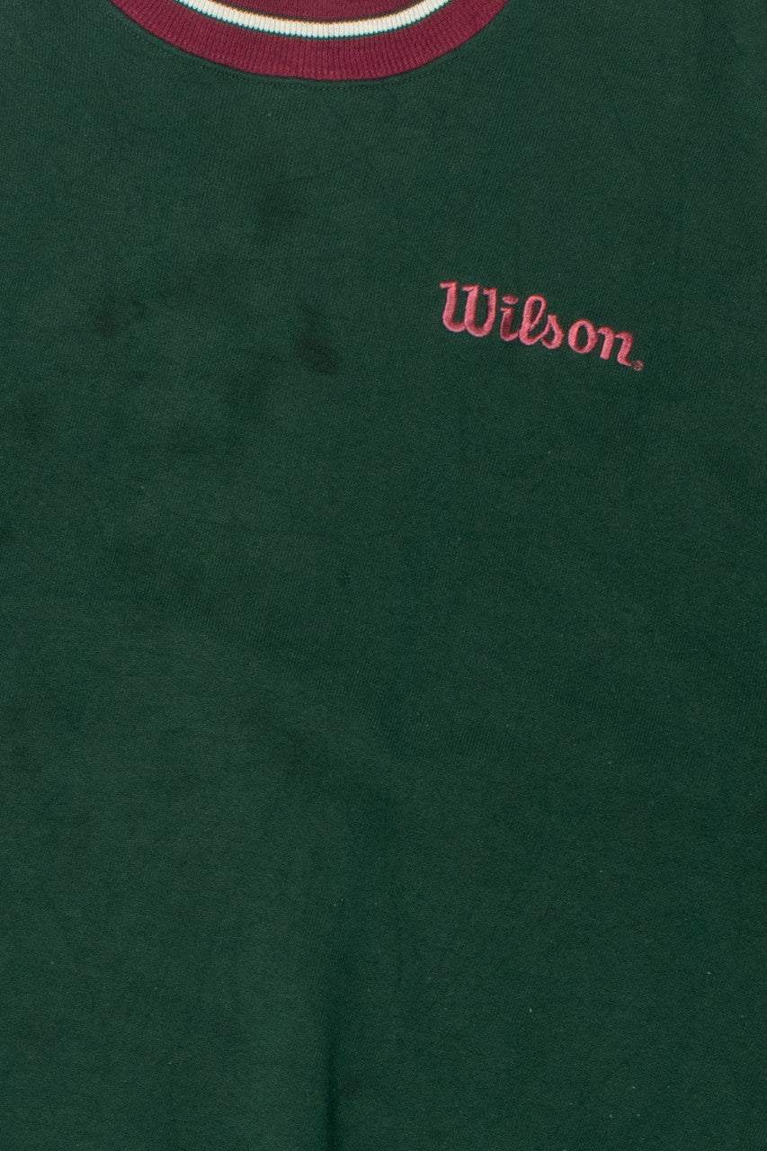 Vintage "Wilson" Embroidered Logo Sweatshirt