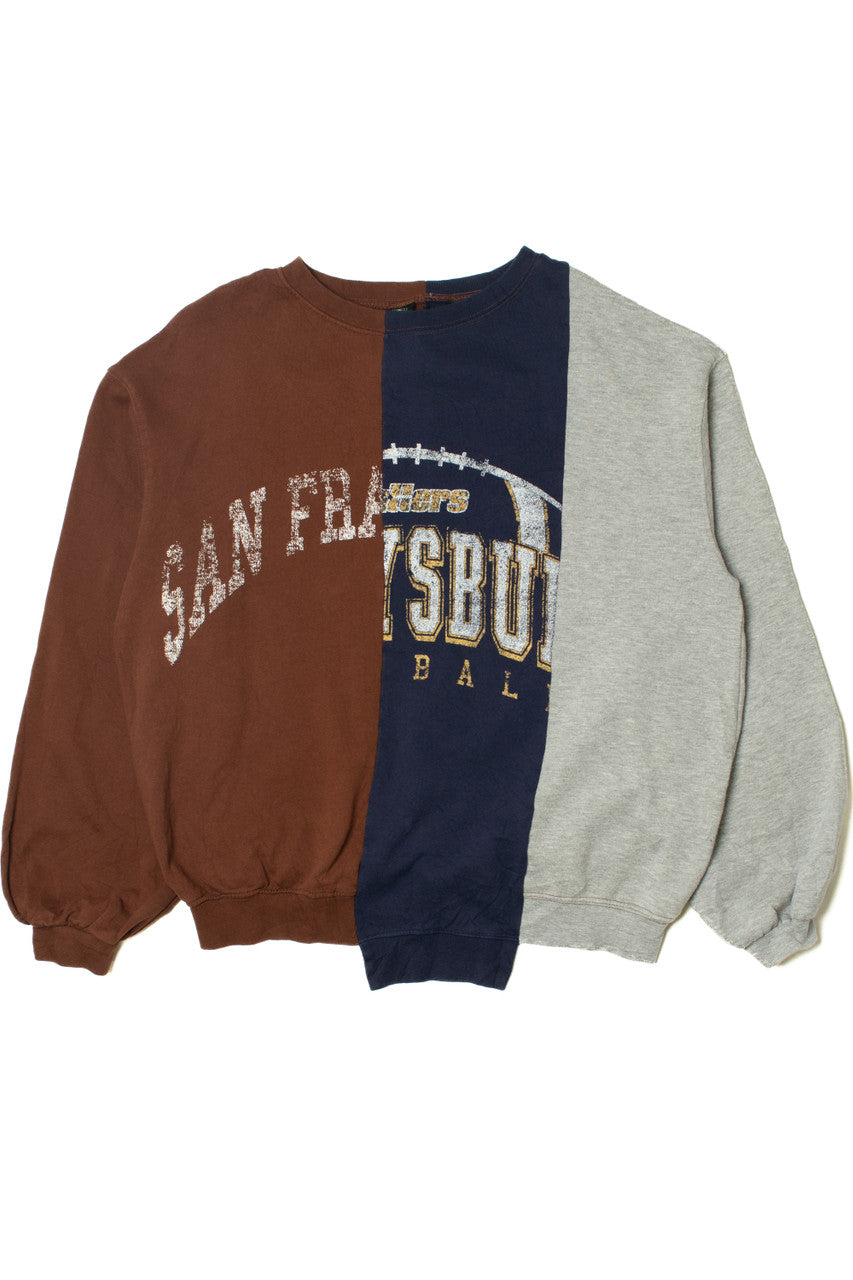 Upcycled Urban Renewal Patchwork Sweatshirt