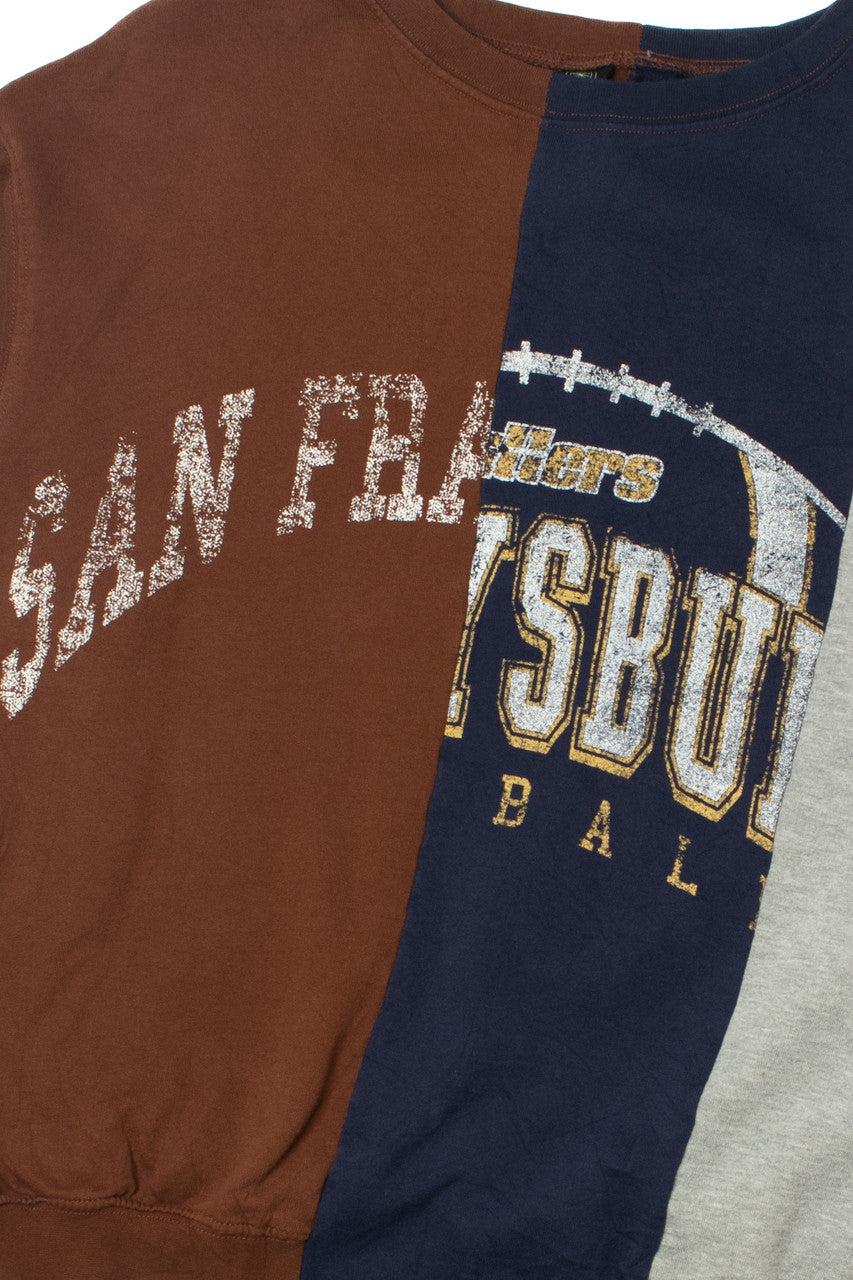 Upcycled Urban Renewal Patchwork Sweatshirt