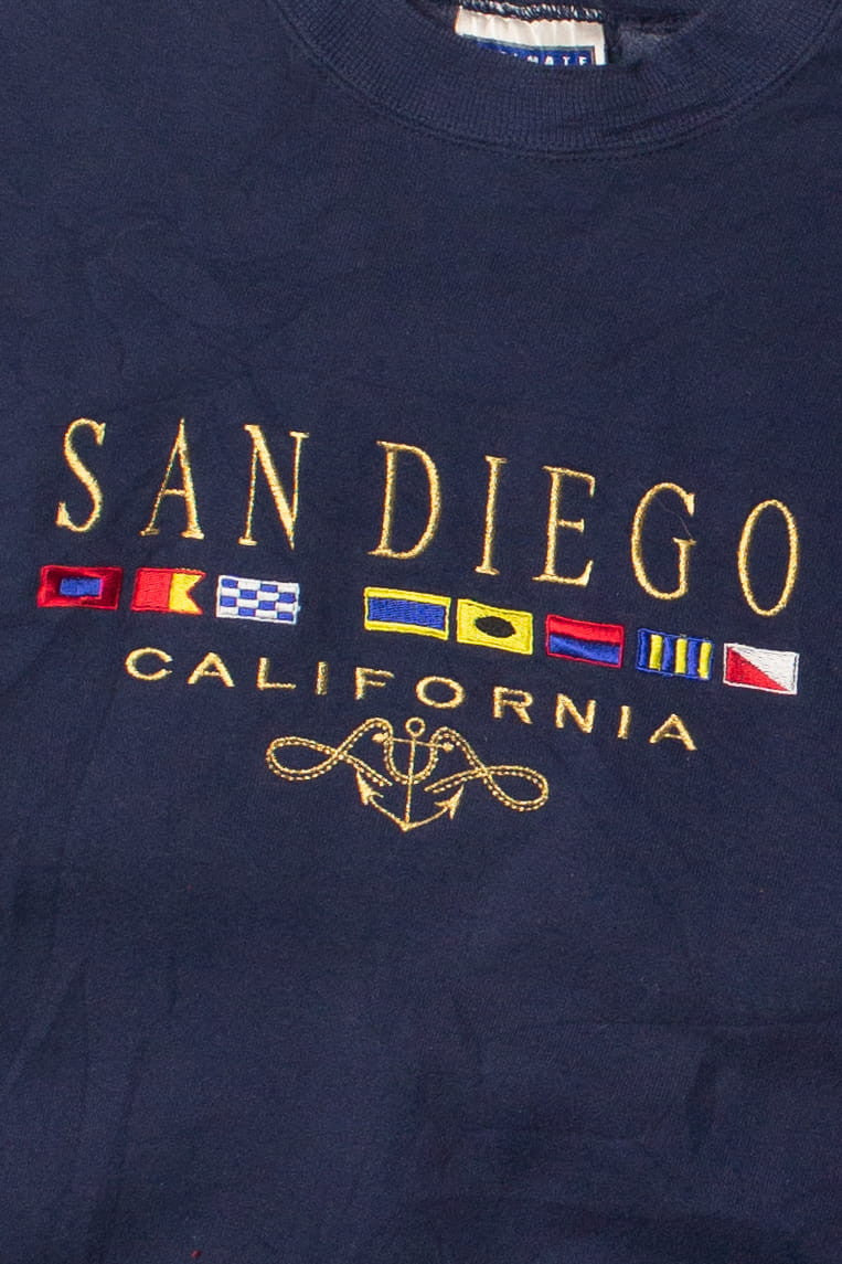 Vintage Nautical San Diego Sweatshirt