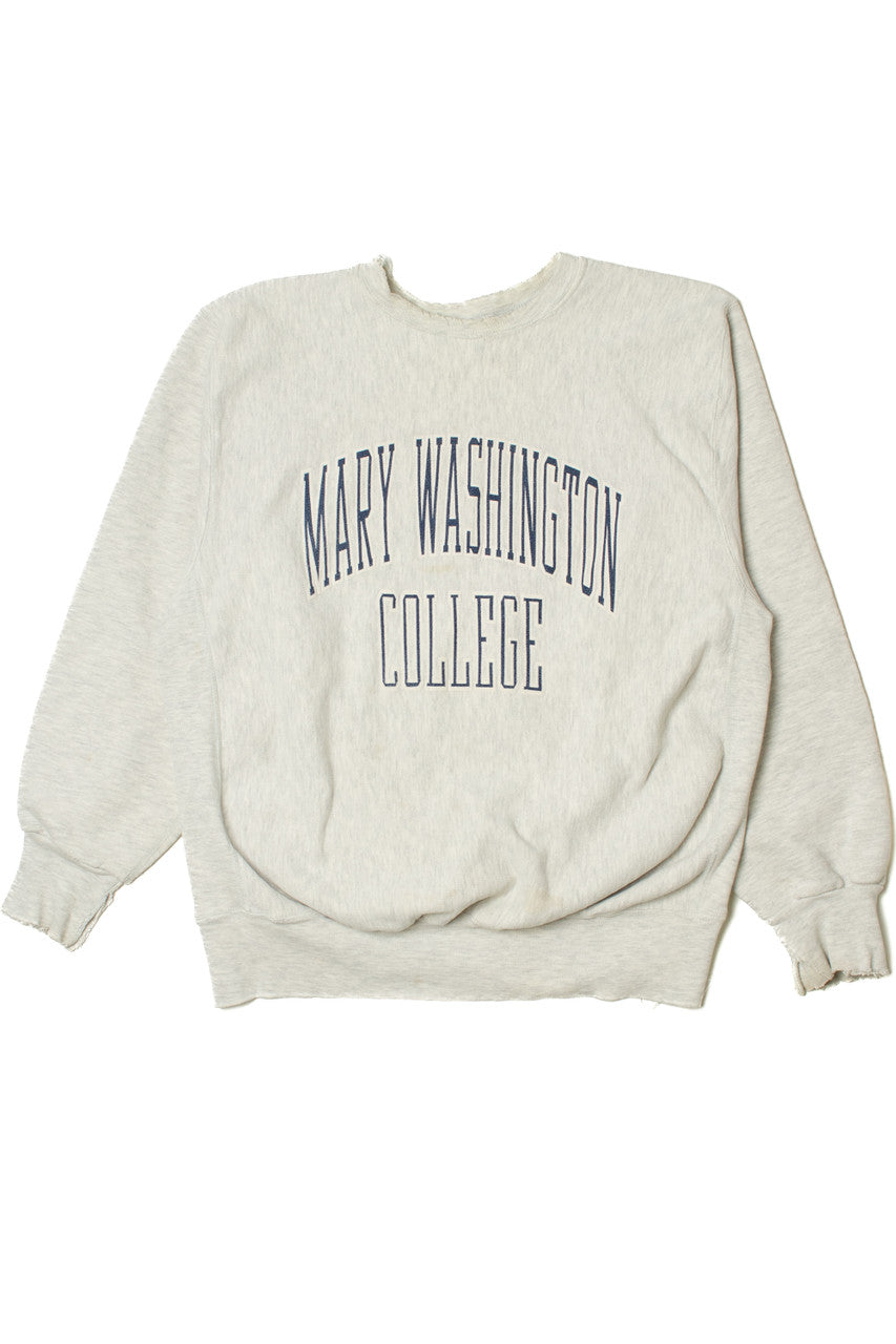 Vintage Distressed "Mary Washington College" Sweatshirt