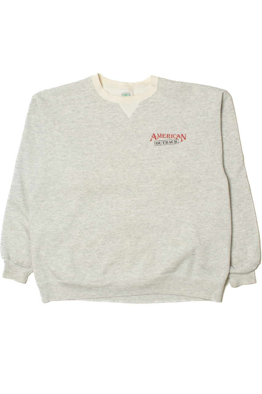 Vintage "American Outback" Eagle Graphic Sweatshirt