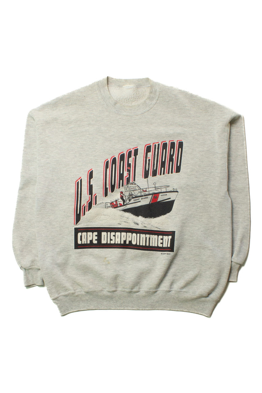 Vintage Coast Guard Cape Disappointment Sweatshirt (1990s)
