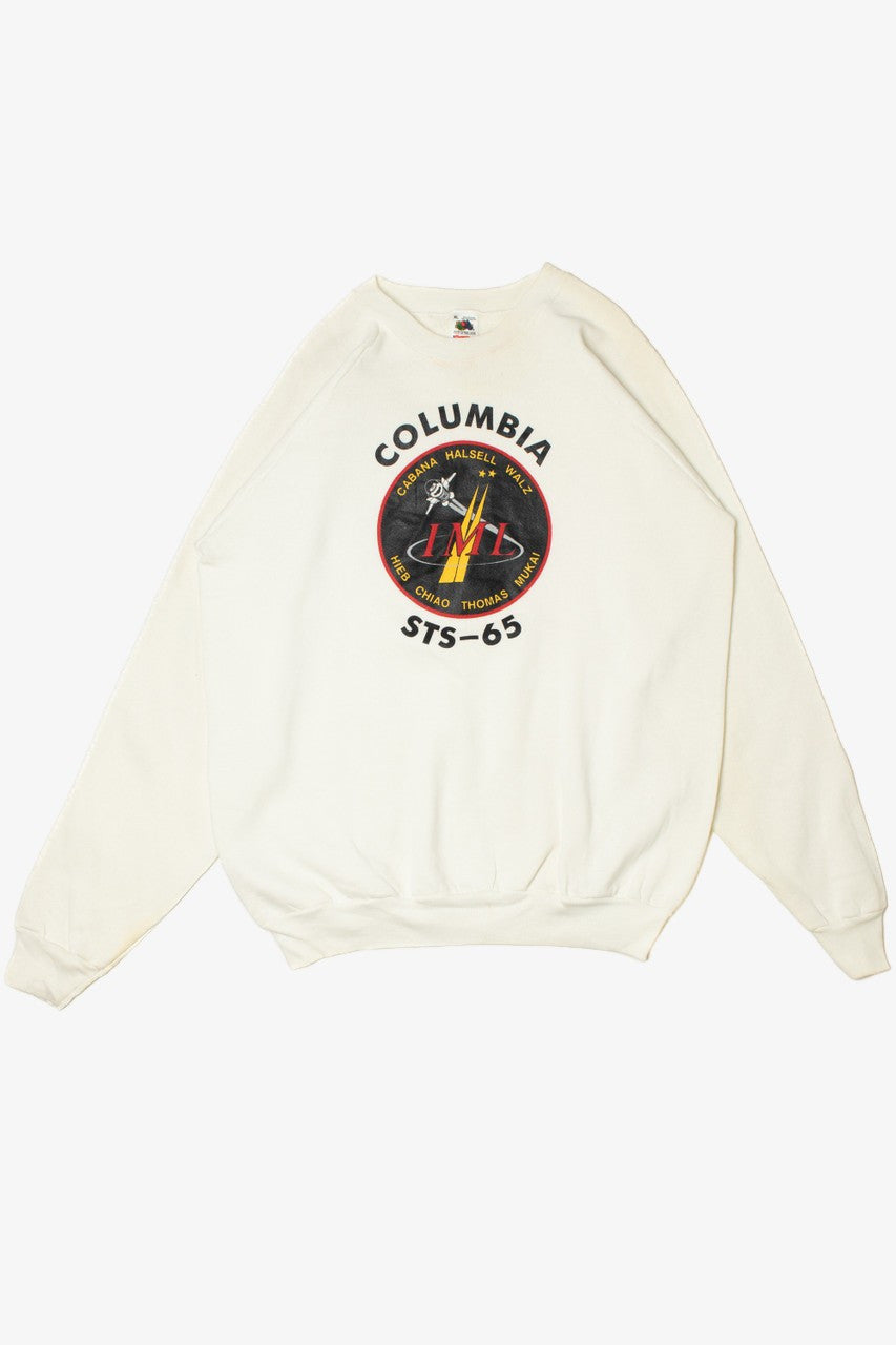 Vintage 1994 Columbia STS-65 Space Shuttle Mission Sweatshirt
