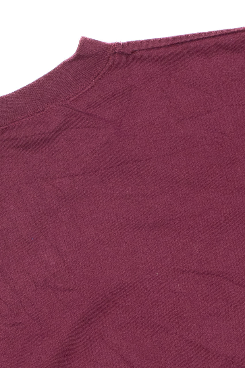 Vintage "North River" Wildlife Adventure Embroidered Sweatshirt
