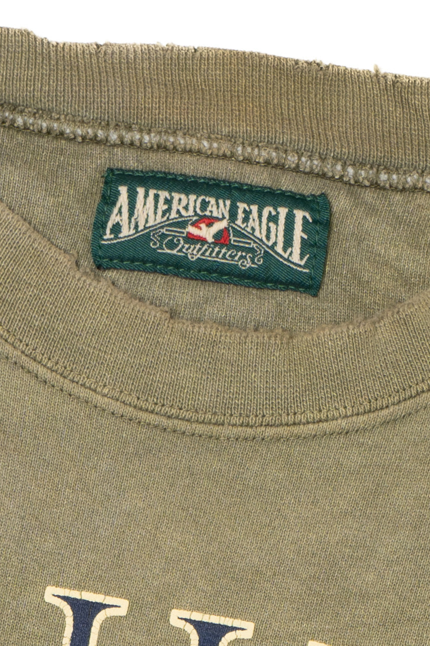 Vintage "Fishing" American Eagle Outfitters Sweatshirt (1980s)
