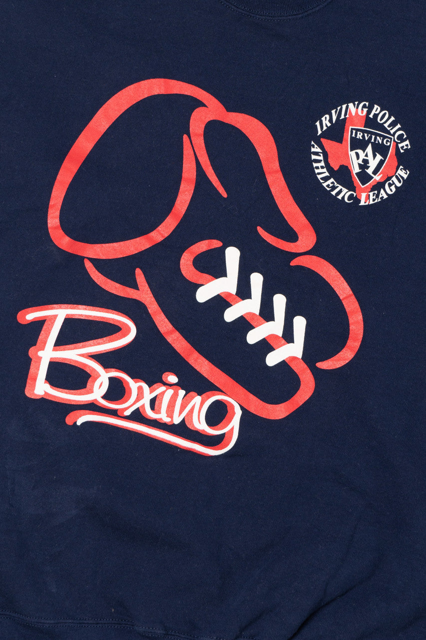 Vintage Boxing "Irving Police Athletic League" Sweatshirt