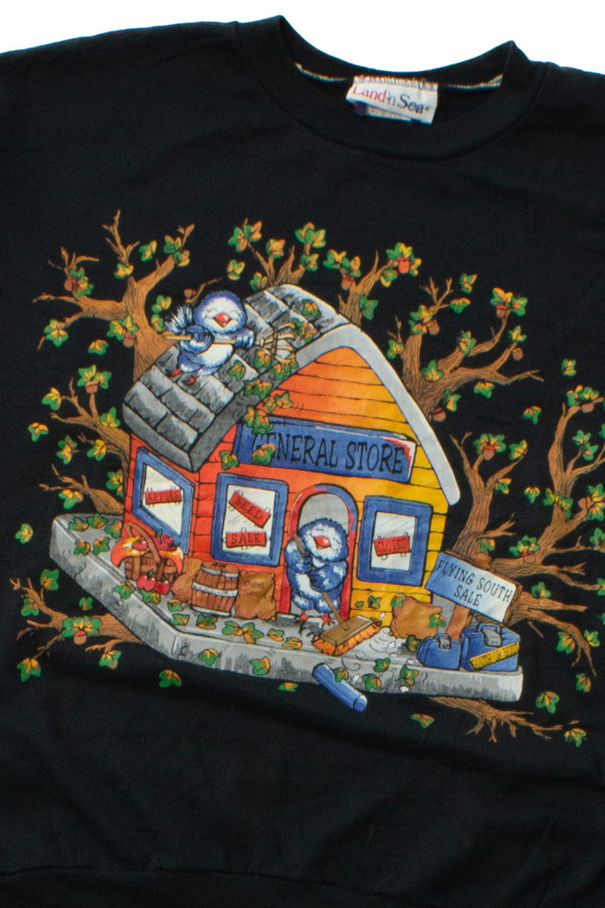 Vintage Bird General Store Sweatshirt (1990s)