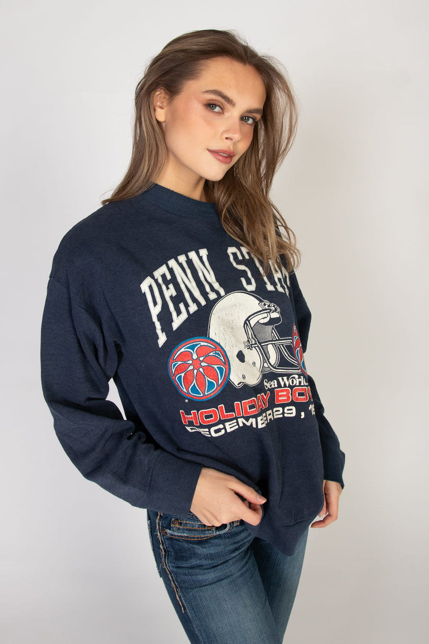 Vintage Penn State Holiday Bowl Sweatshirt (1989)