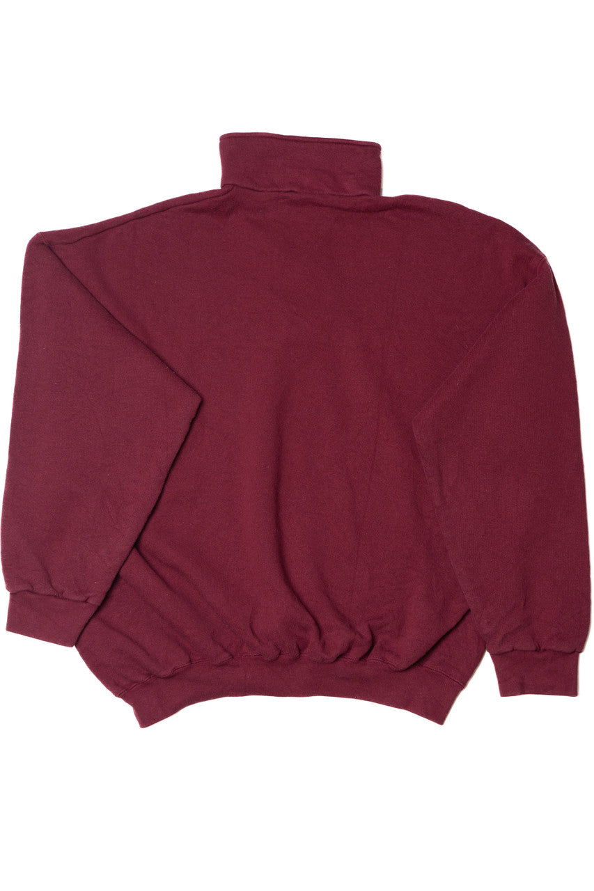Vintage Quarter Zip Blank Sweatshirt