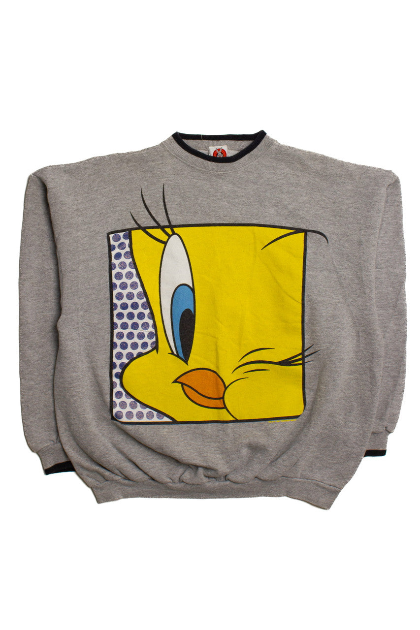 Vintage Winking Tweety Bird Sweatshirt (1997)