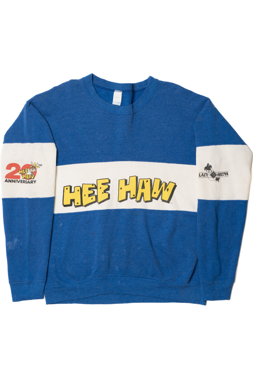 Vintage 1989 "Hee Haw" Country Variety Show 20th Anniversary Sweatshirt