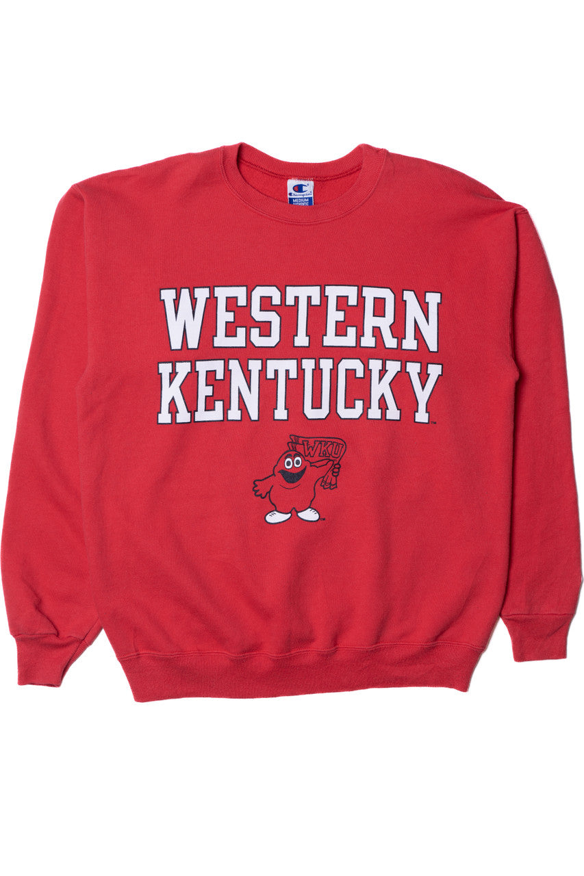 Vintage University of Western Kentucky Big Red Mascot Sweatshirt