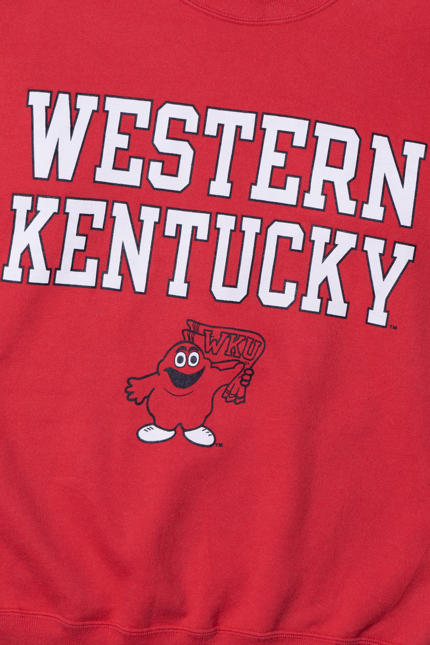 Vintage University of Western Kentucky Big Red Mascot Sweatshirt
