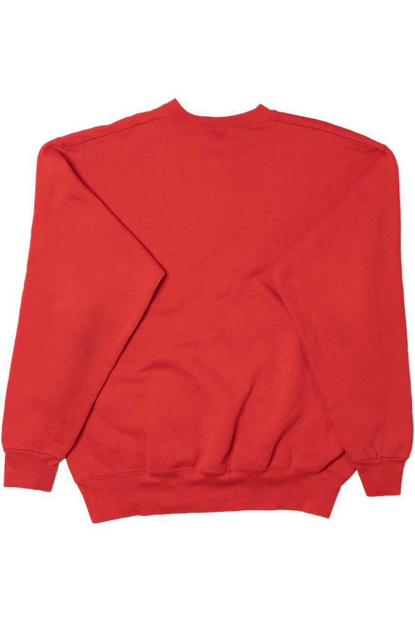 Vintage 1996 "Kansas City Chiefs" AFC West Footbal Sweatshirt