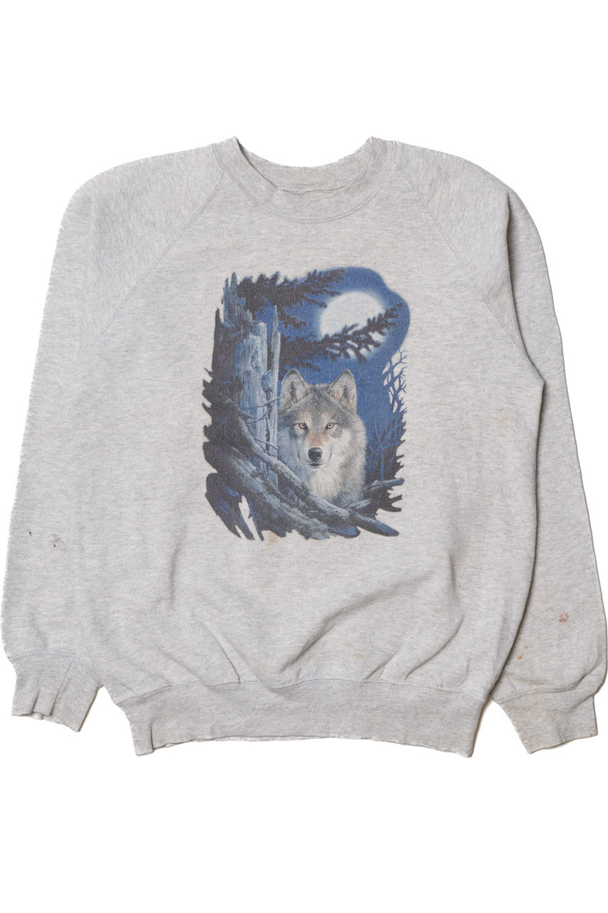 Vintage Wolf Moon Sweatshirt