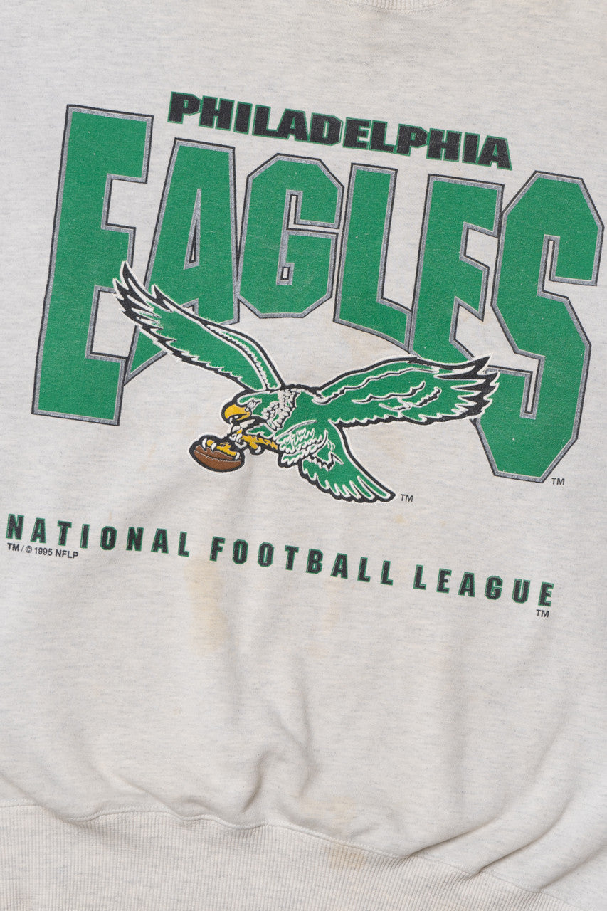 Vintage 1995 Philadelphia Eagles NFL Football Sweatshirt