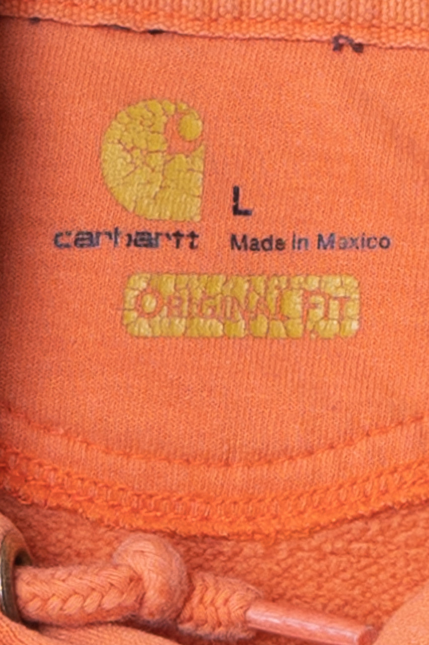 Carhartt Distressed Hoodie Sweatshirt 9998