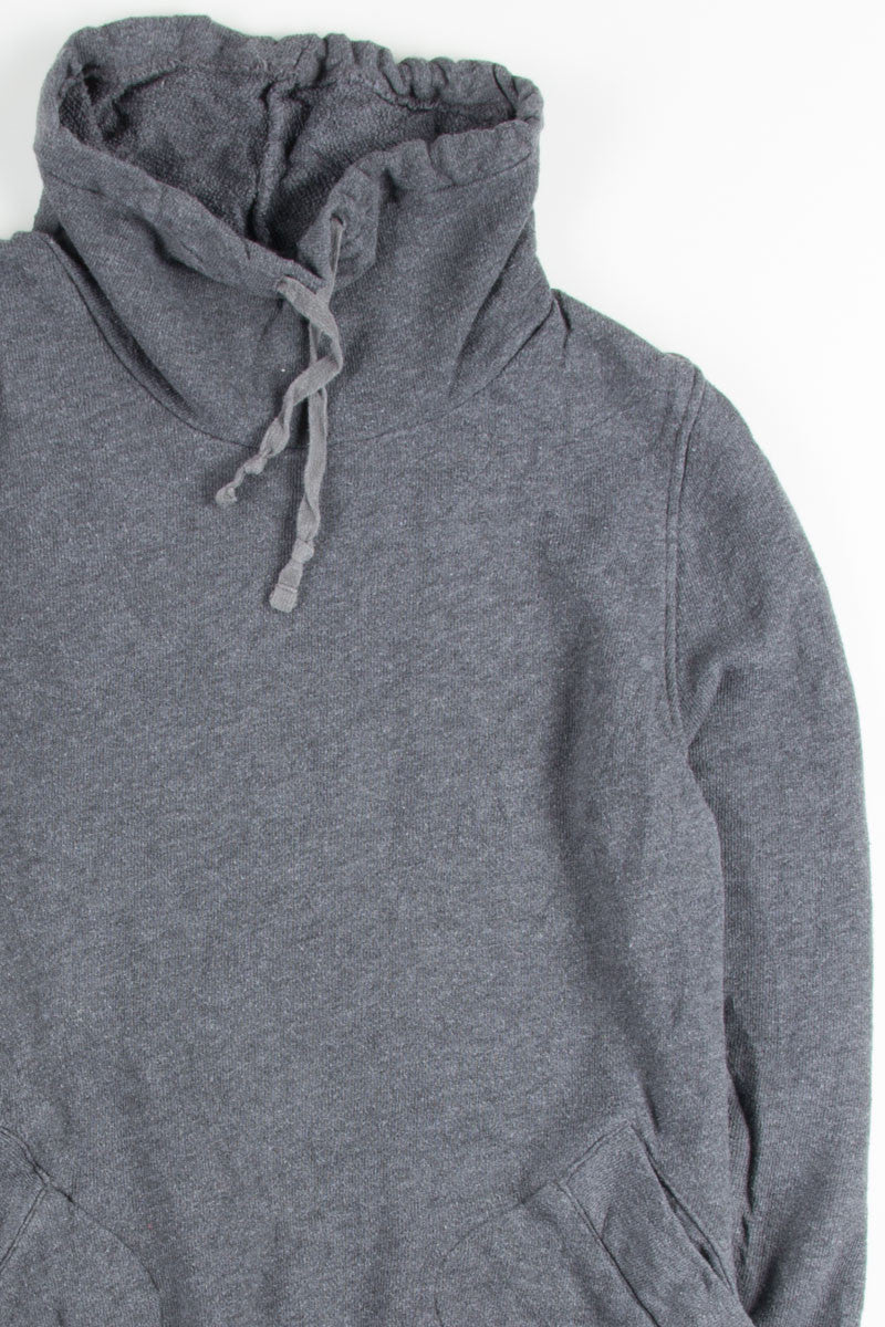 Grey Cowl Neck Sweatshirt