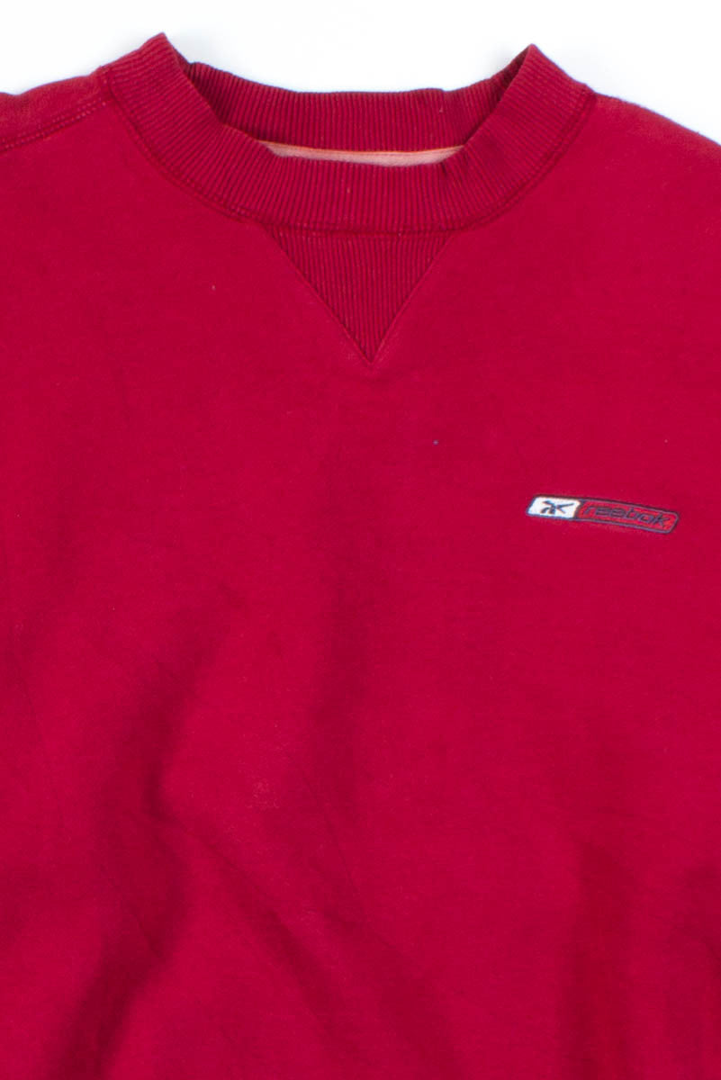 Burgundy Reebok Sweatshirt