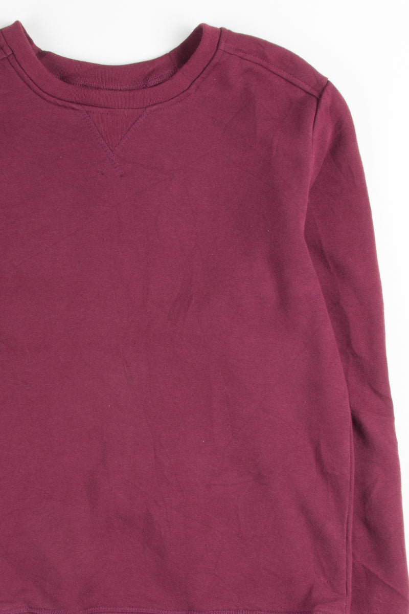 Burgundy Sweatshirt 2