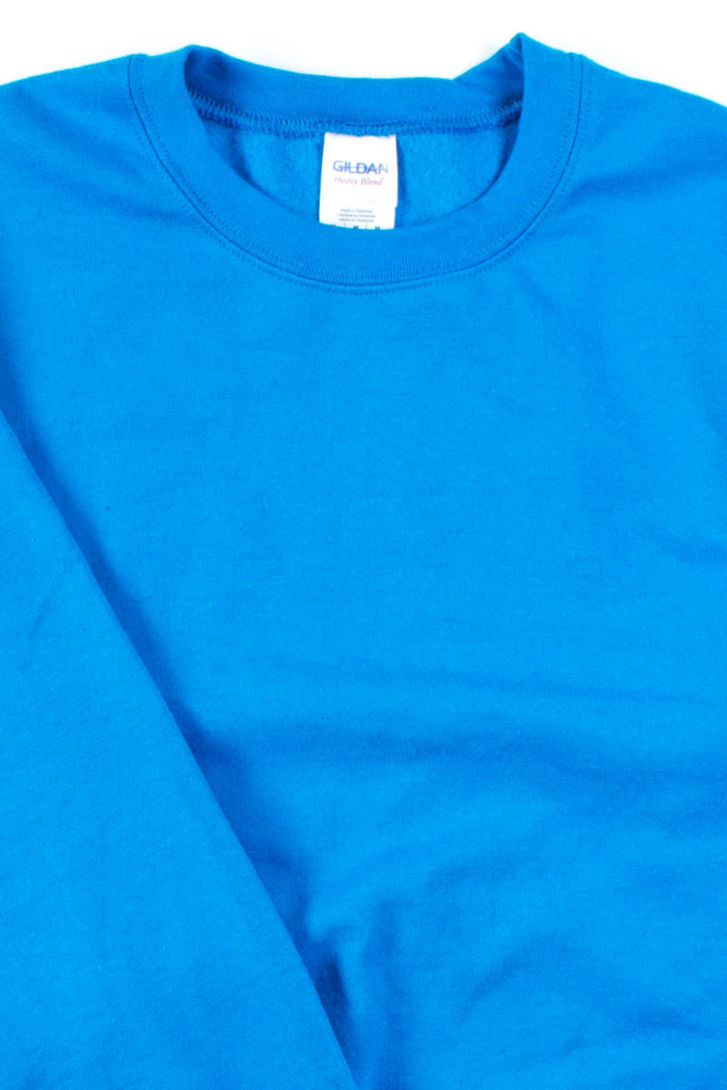 Blue Basic Sweatshirt