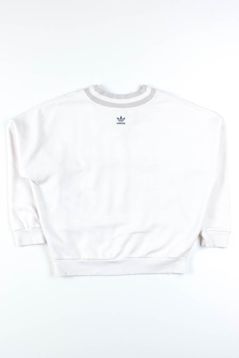 Block Letter Adidas Sweatshirt