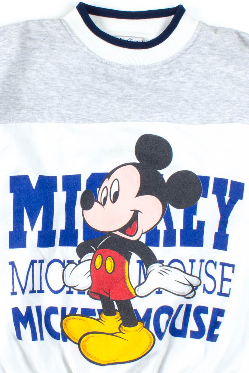 Block Mickey Sweatshirt (M)