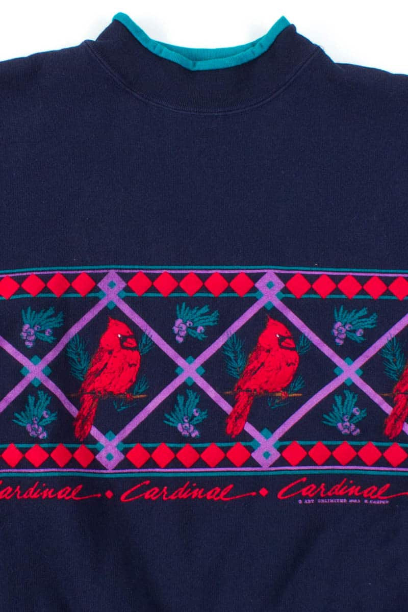 Cardinal Stripe Sweatshirt