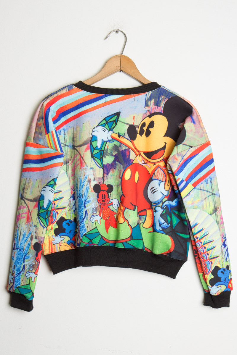 Trippy Mickey Vintage Sweatshirt