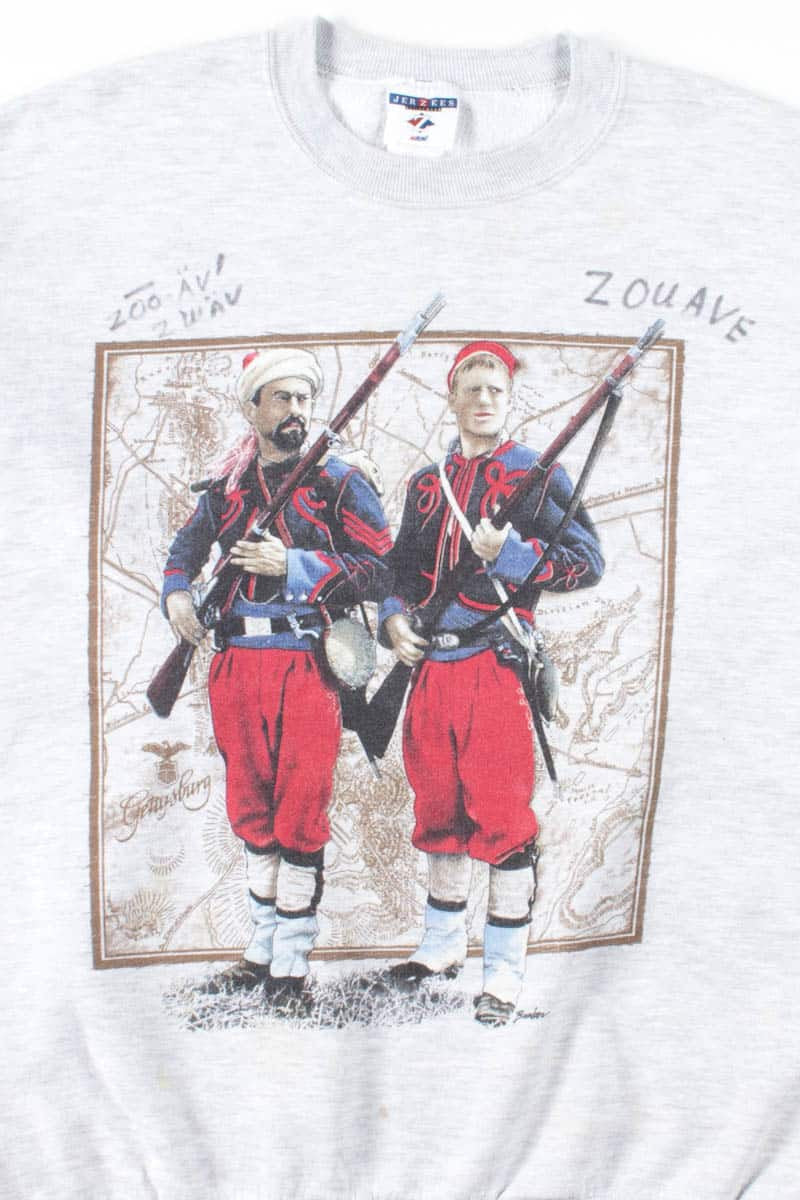 American Civil War Zouaves Sweatshirt