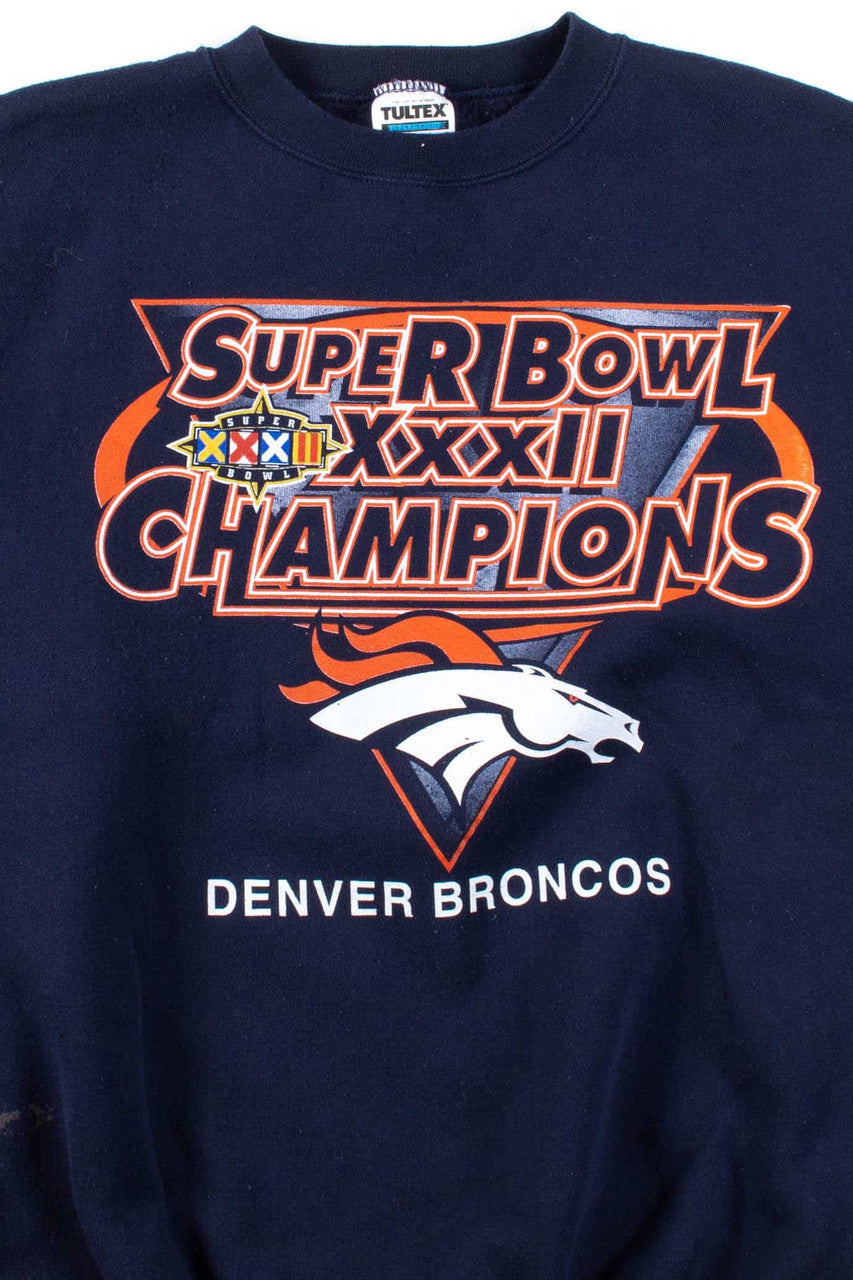 Super Bowl XXXII Champion Broncos Sweatshirt