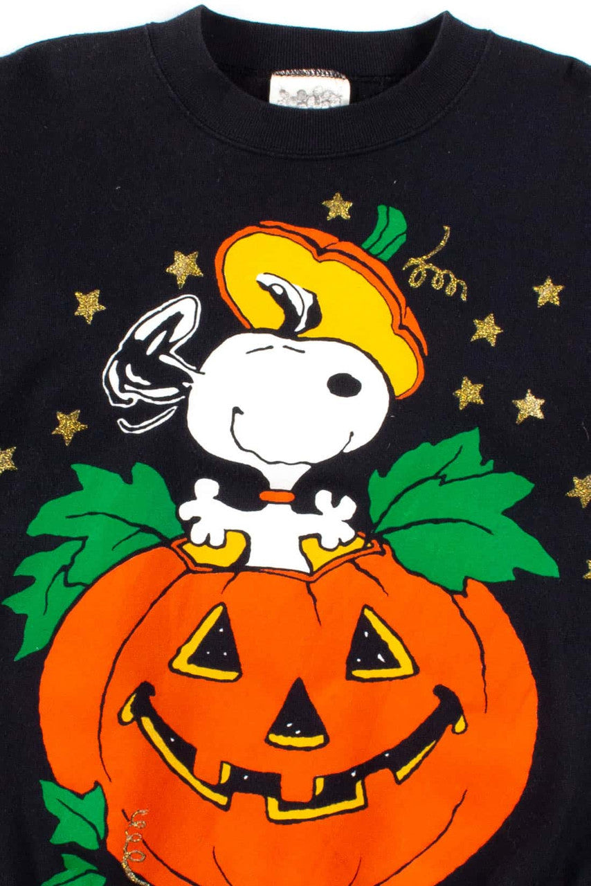 Snoopy Jack-O-Lantern Sweatshirt