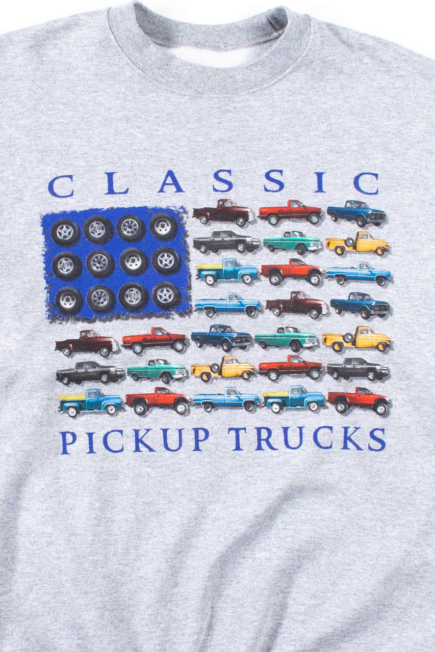 Classic Pickup Trucks Sweatshirt