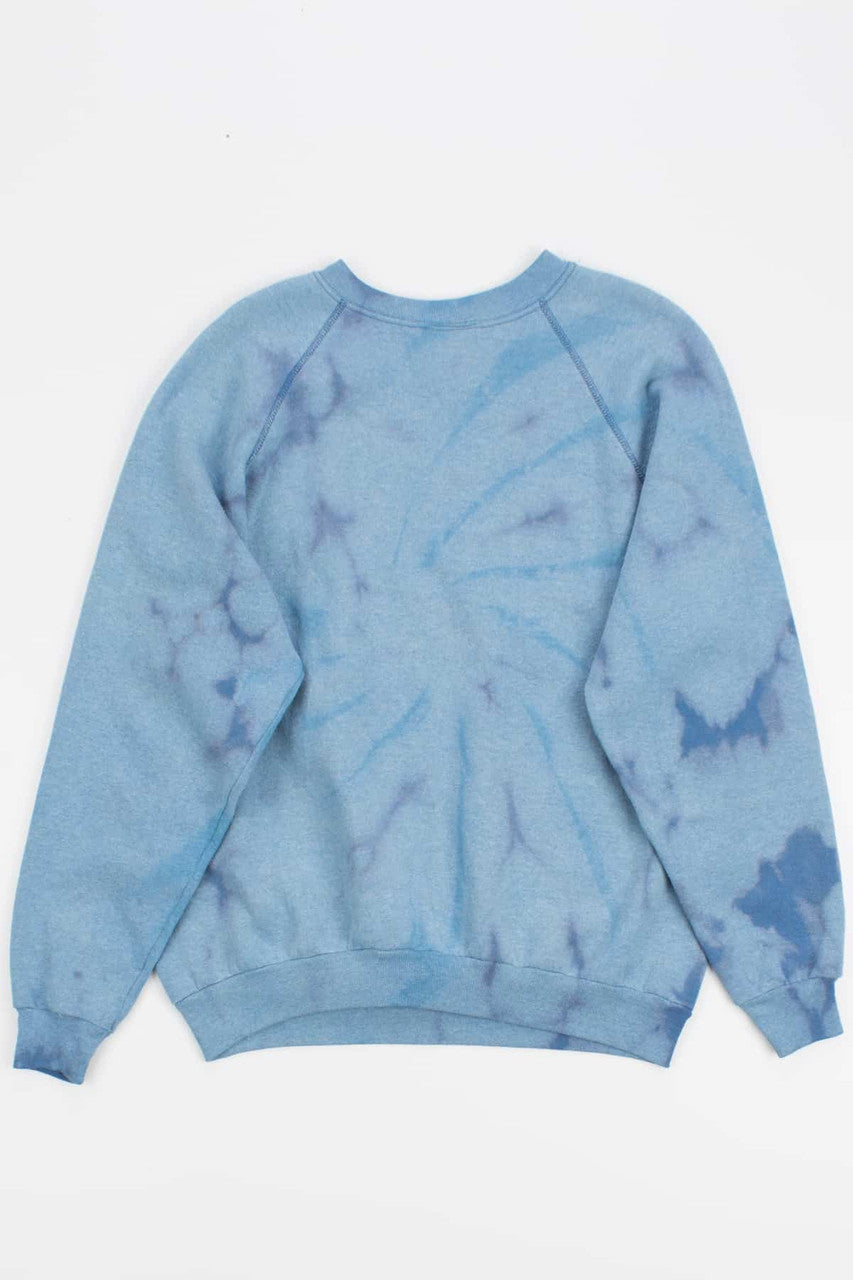 Faded Blue Bleached Vintage Sweatshirt