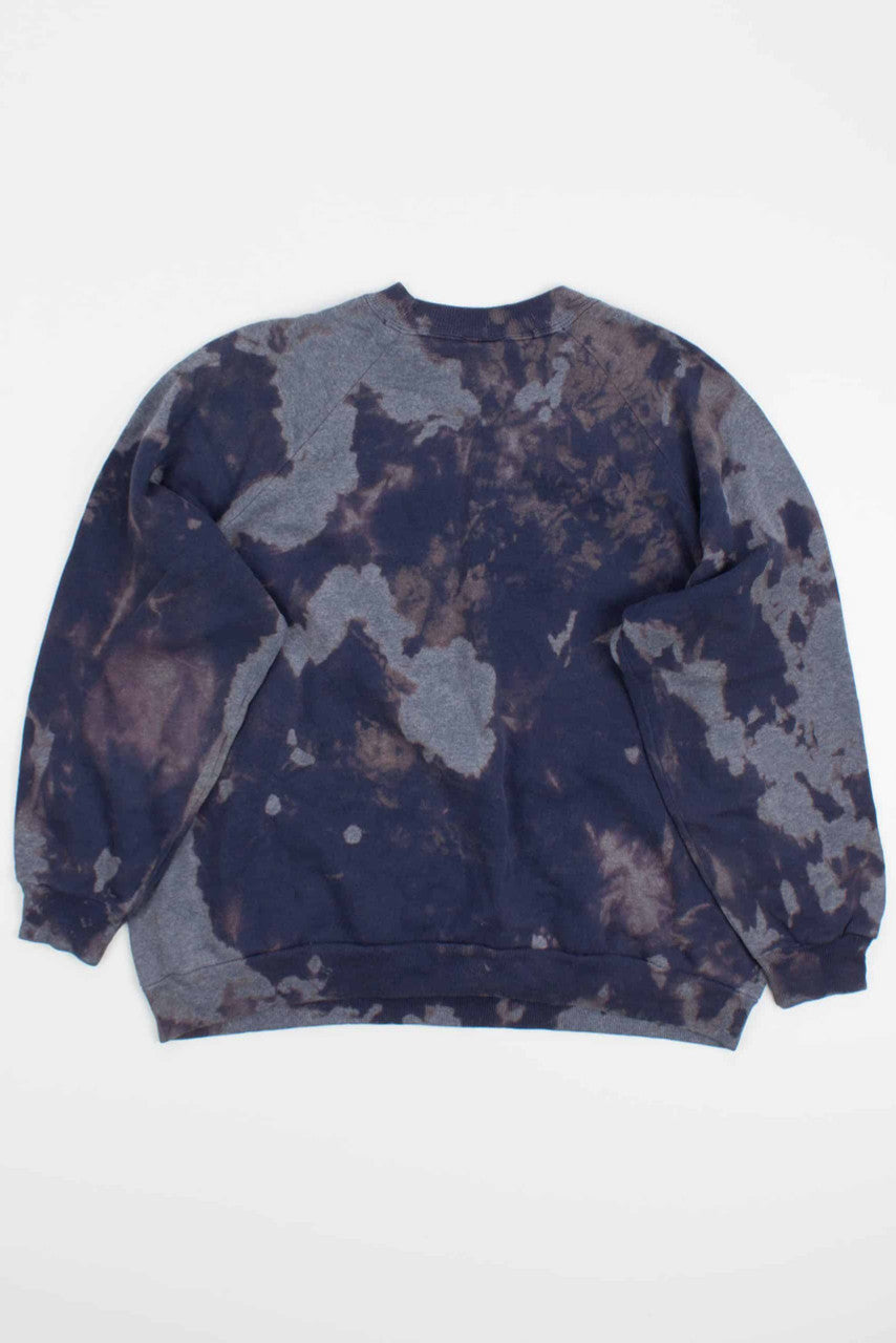 Navy & Grey Vintage Bleached Sweatshirt