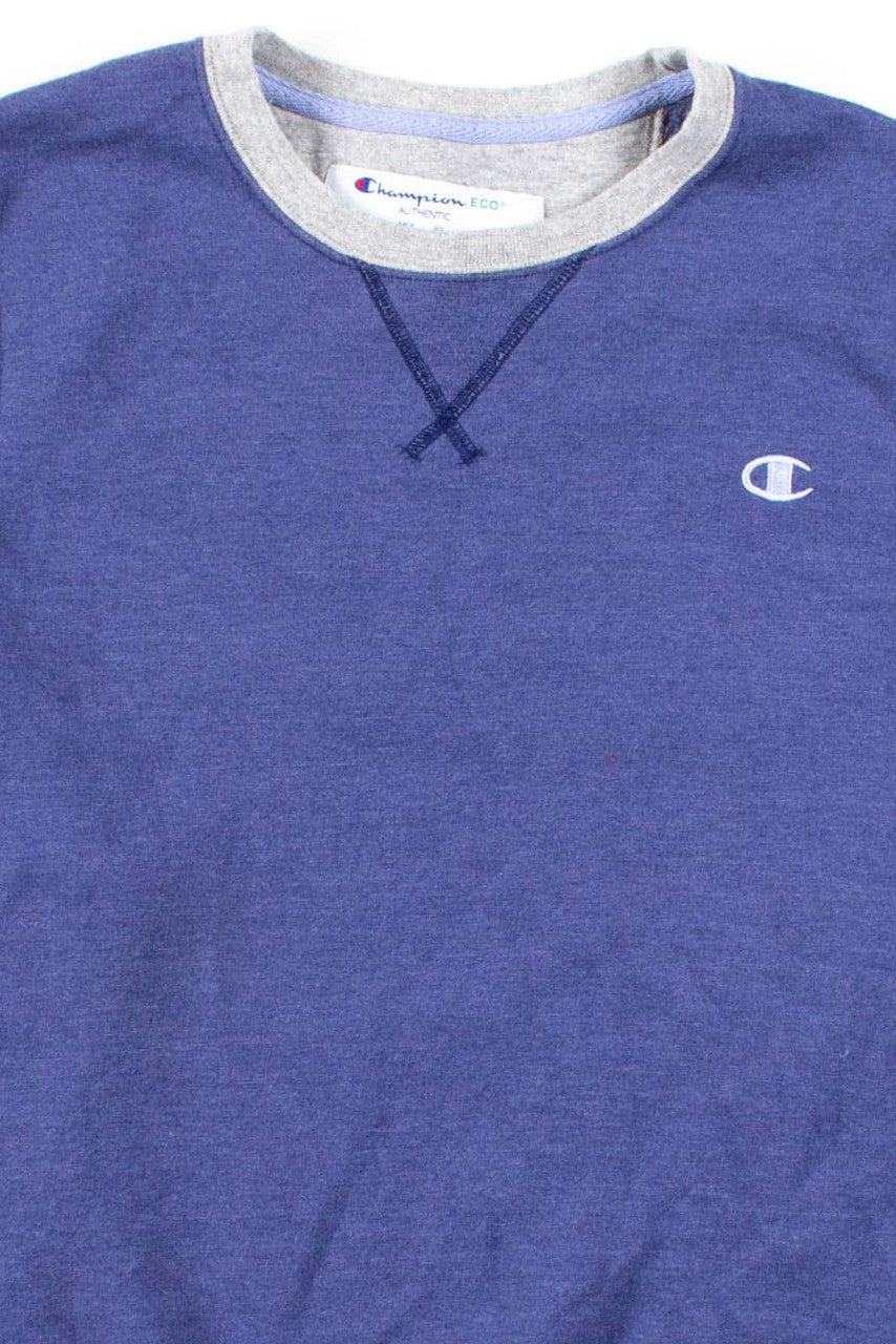 Navy Champion Sweatshirt 5