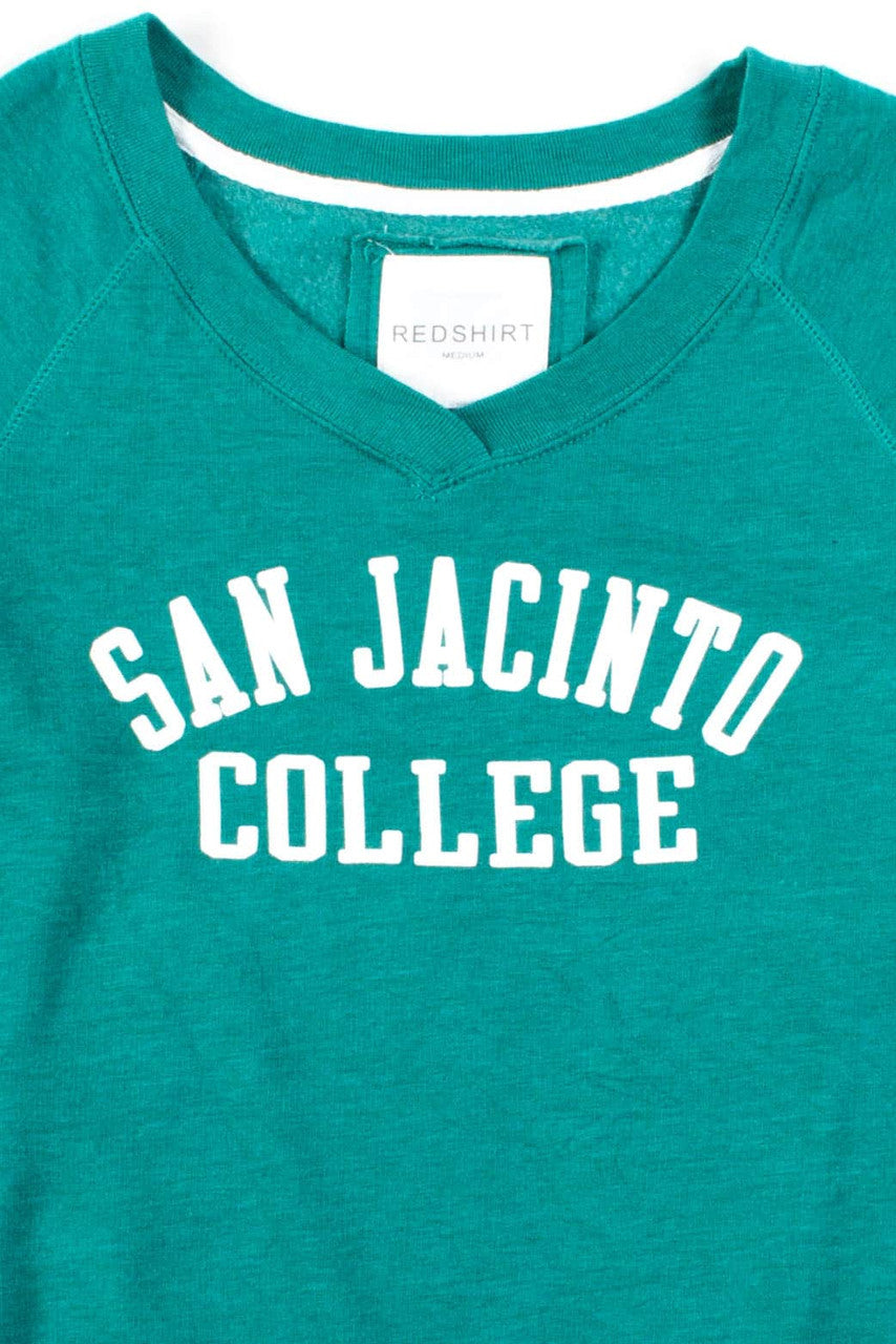 San Jacinto College Scoop Neck Sweatshirt