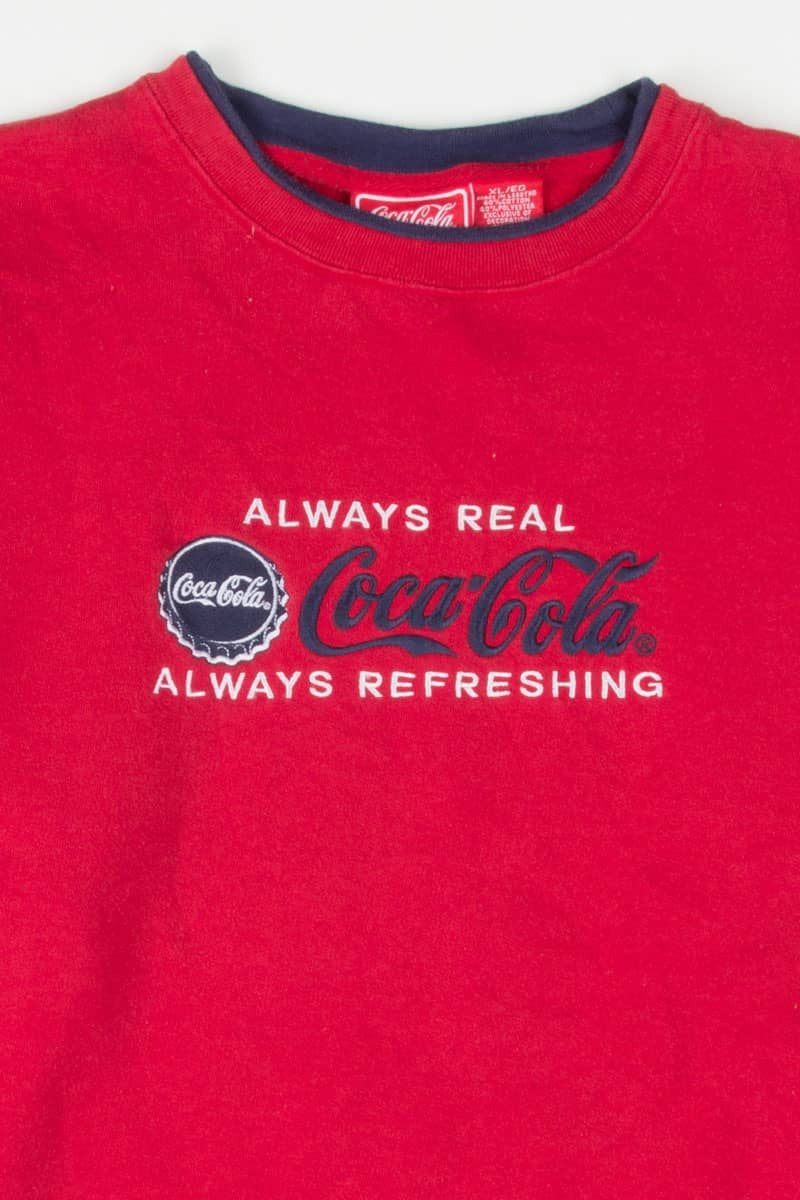 Coca-Cola Embroidered Sweatshirt