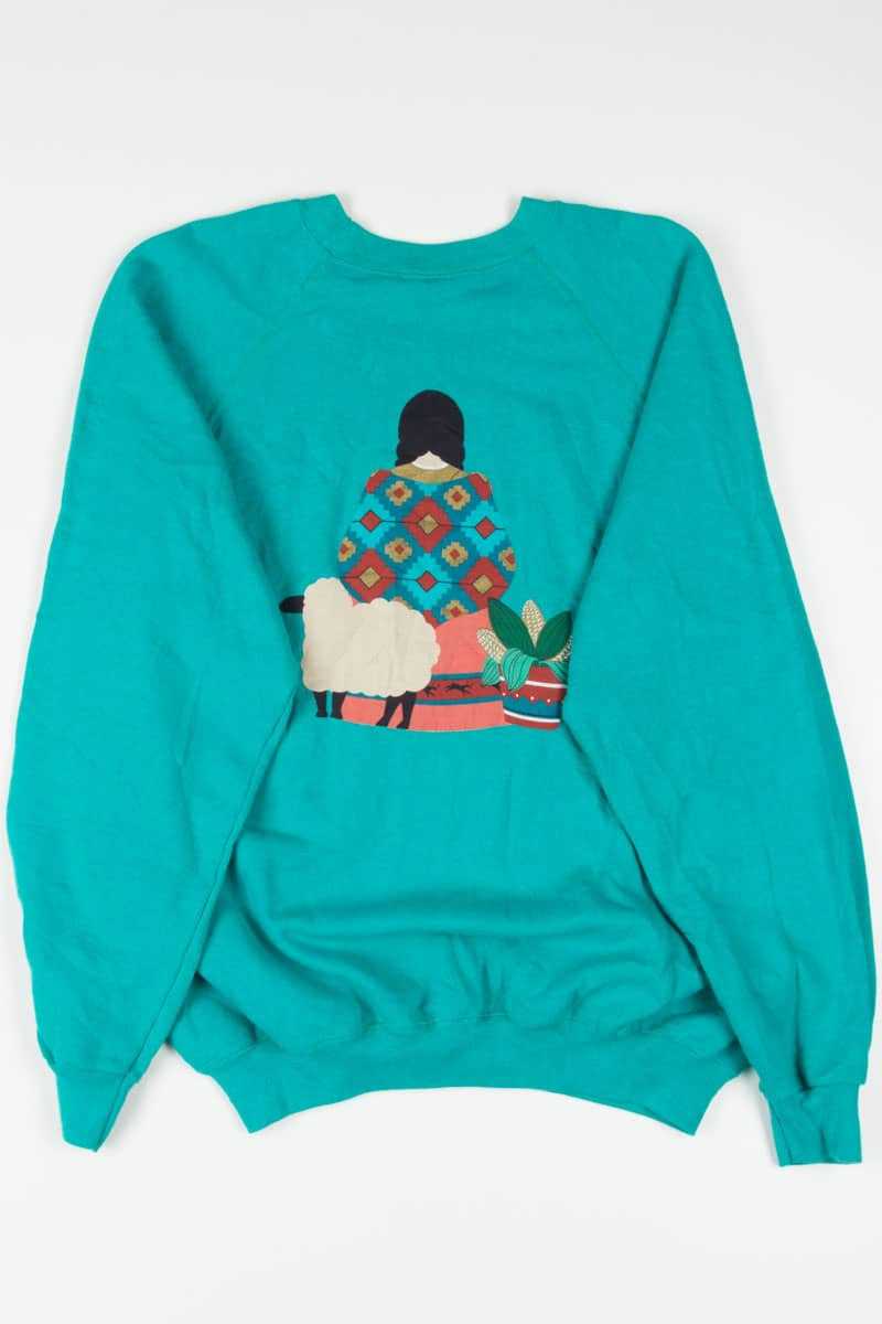 Iron On Farm Girl Sweatshirt