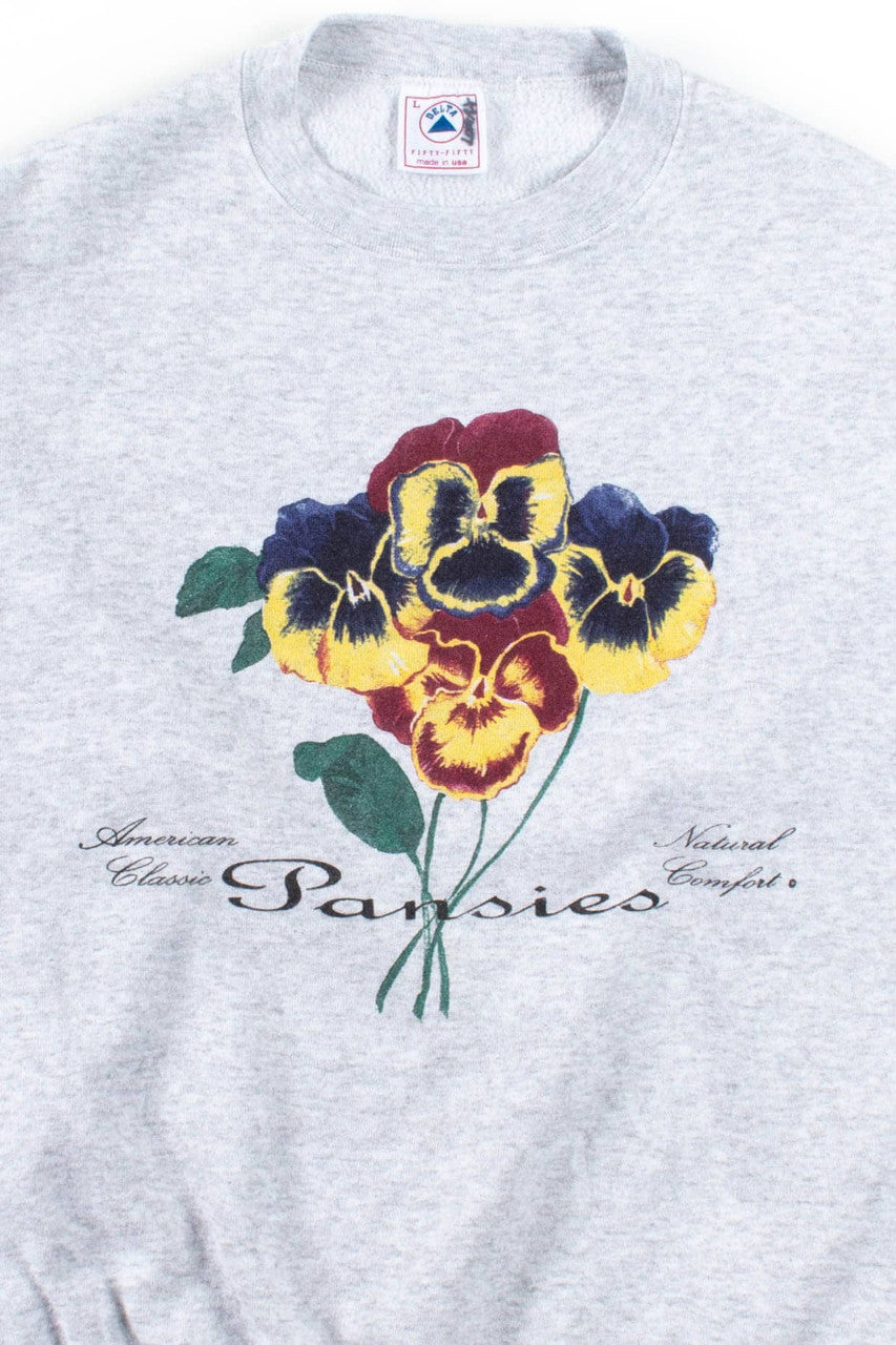 American Classic Pansies Sweatshirt