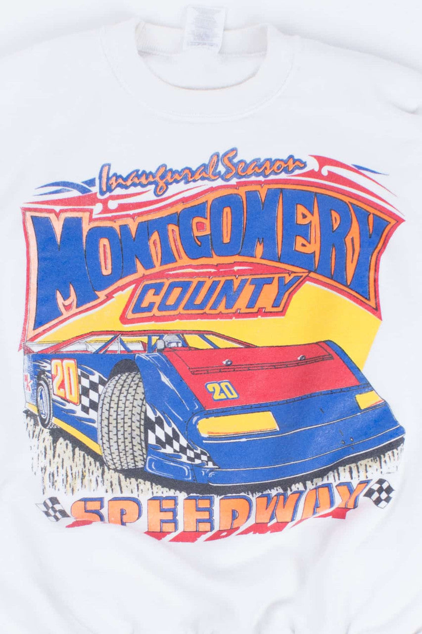 Vintage Dirt Track Racing Sweatshirt