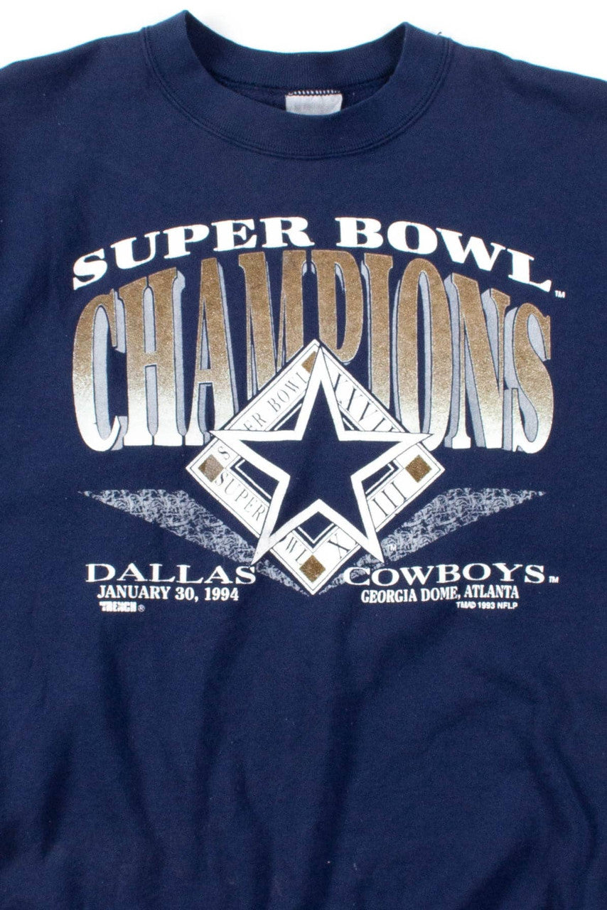 Dallas Cowboys Super Bowl XXVIII Champions Sweatshirt