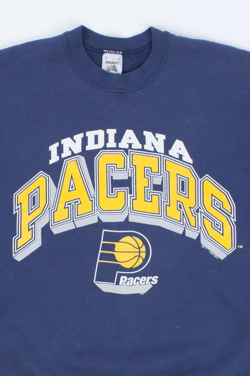 90' Indiana Pacers Crewneck Sweatshirt