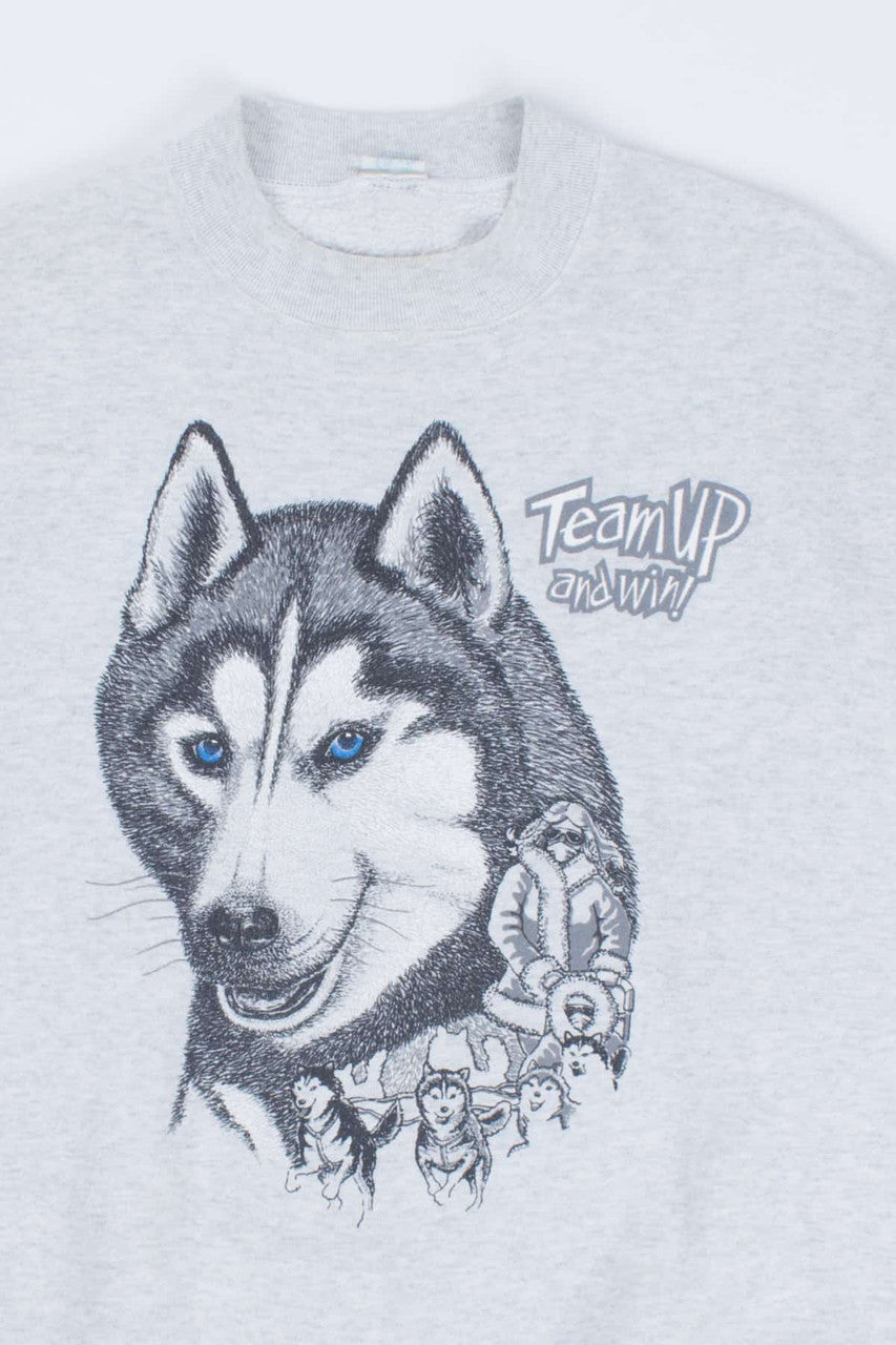 Team Up and Win Vintage Sweatshirt