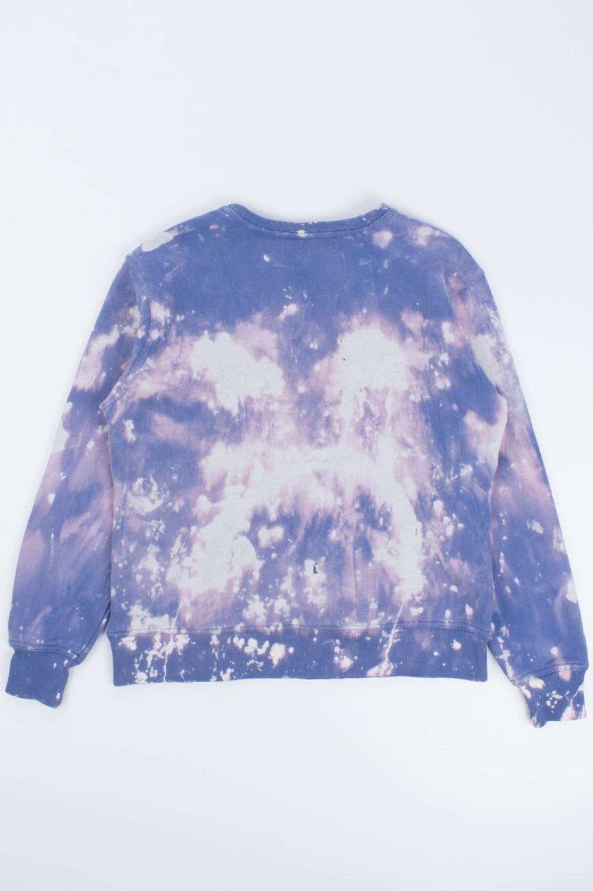 Smile & Frown Bleached Sweatshirt