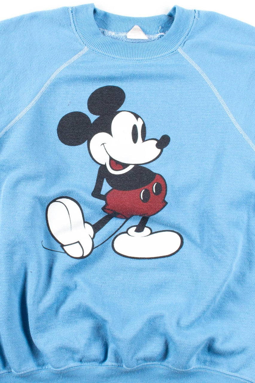 Vintage Blue Mickey Sweatshirt