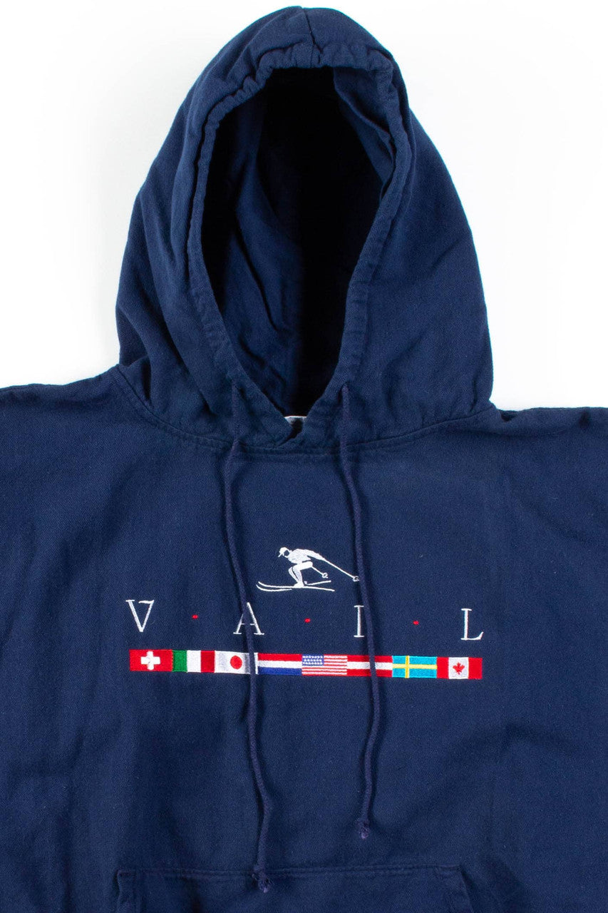 Navy Vail Ski Hoodie