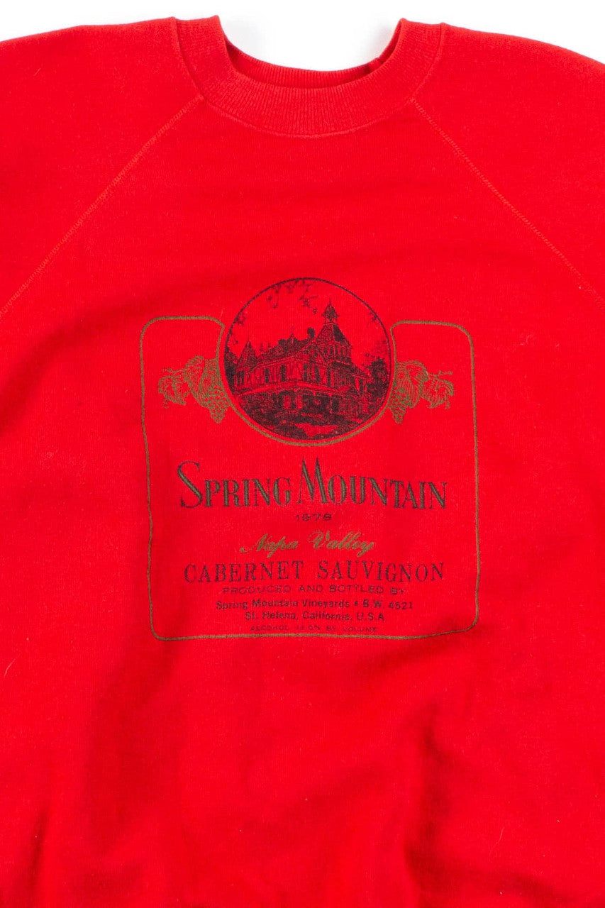 Spring Mountain Cabernet Sauvignon Sweatshirt